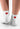 Weiße und rote Herz Socken