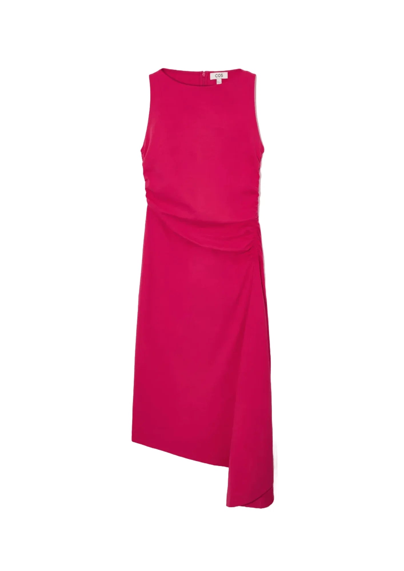 Asymmetric Midi Dress