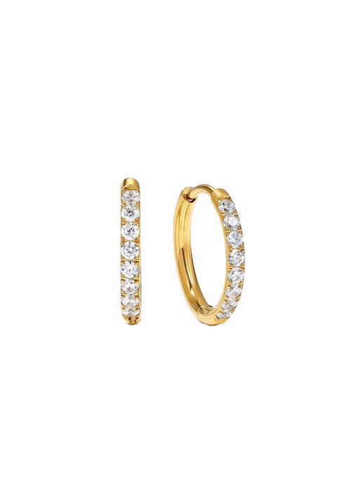 GLAMOUR GOLDEN CREOLES