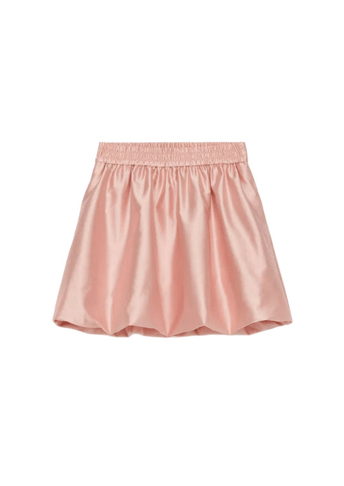BALLOON-HEM MINI SKIRT