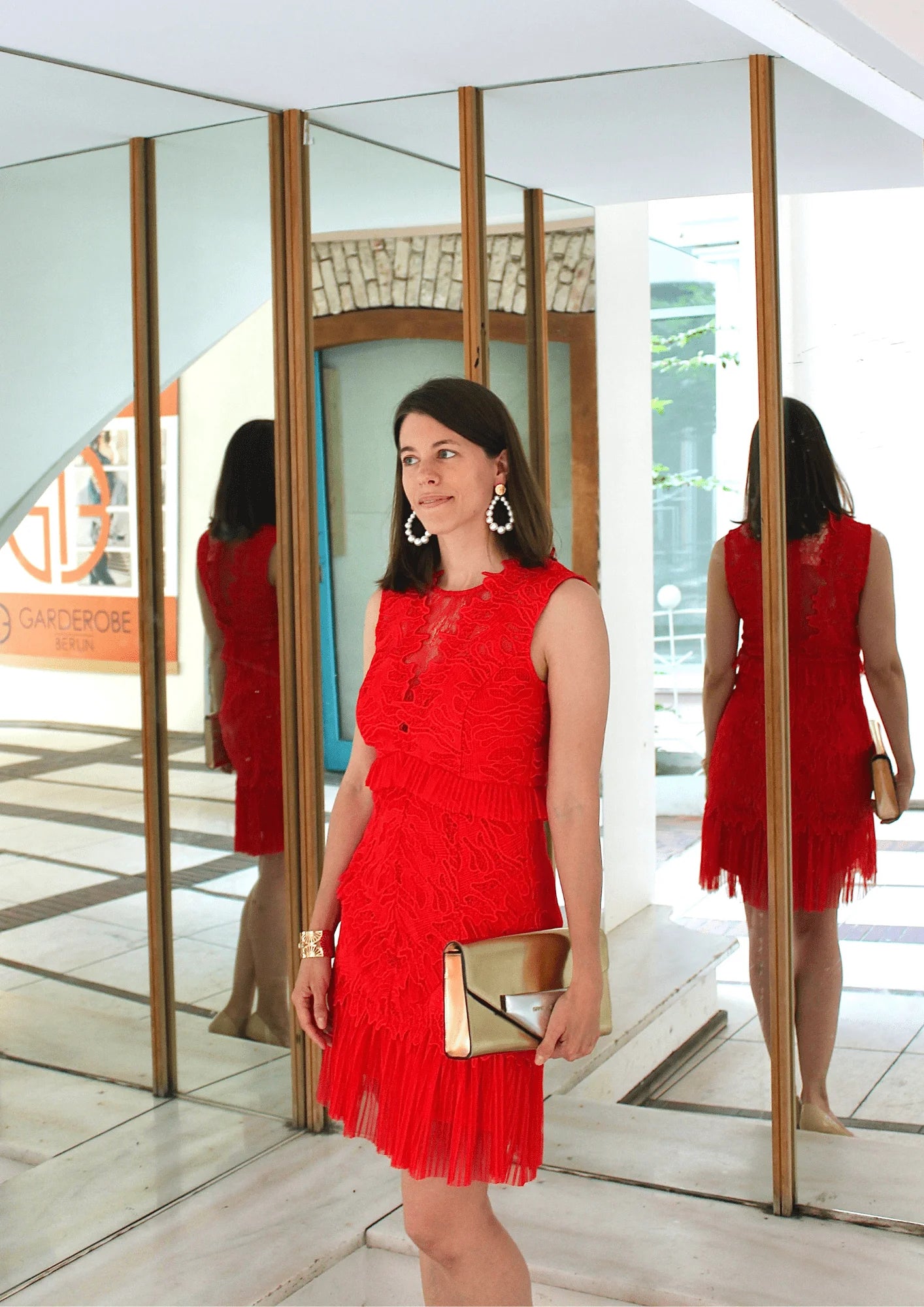 Rotes Kleid Francesca