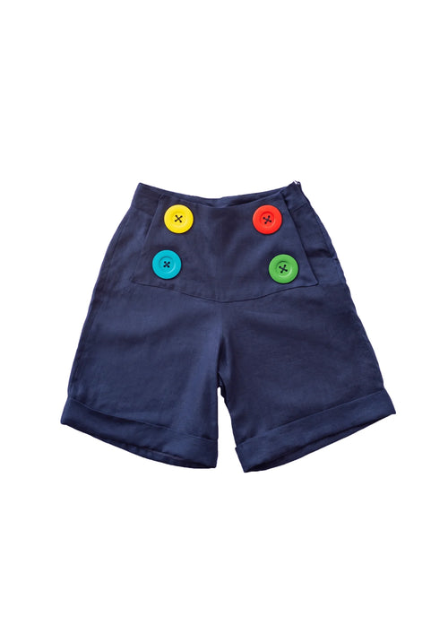 MARINEBLAU HUGGER BIRD SHORTS