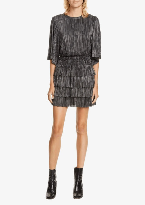 TACNA METALLIC MINI SKIRT