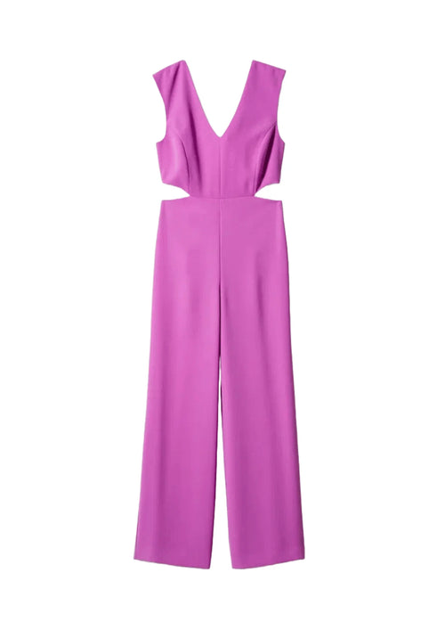 PINK HOLY CUT-OUT JUMPSUIT