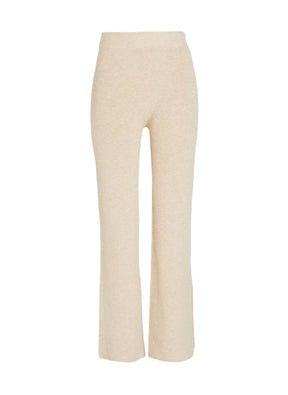 Strickhose in Mandelheather stricken