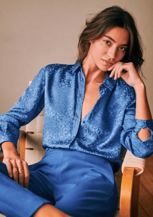 60s BLUE GEORGES TROUSERS