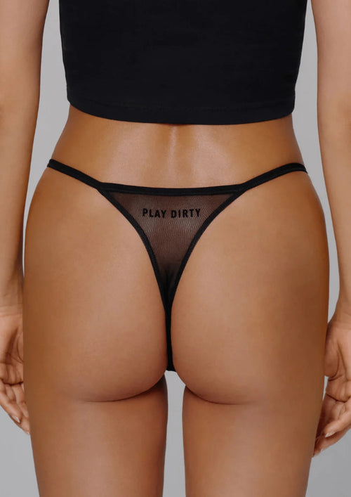STRING SALE NOIR PLAY