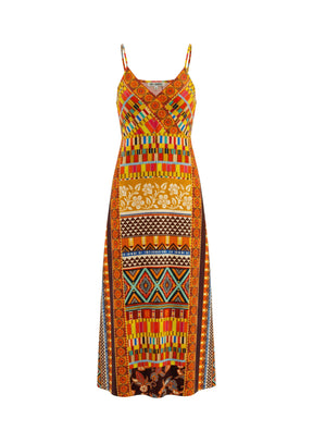 Maxikleid der Siebziger