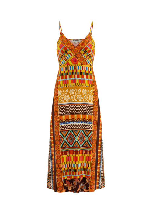 SEVENTIES MAXI DRESS