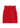 RED CORDUROY MINI SKIRT