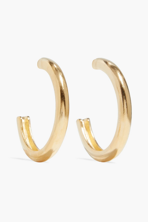 Vergoldete Ohrringe