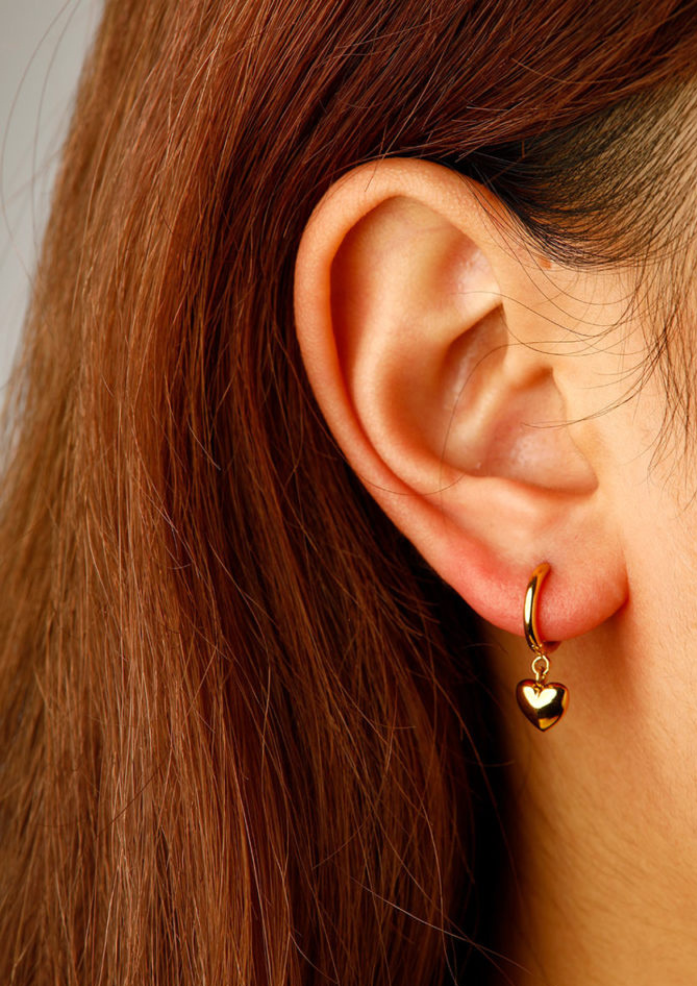 GOLDEN HEART EARRINGS