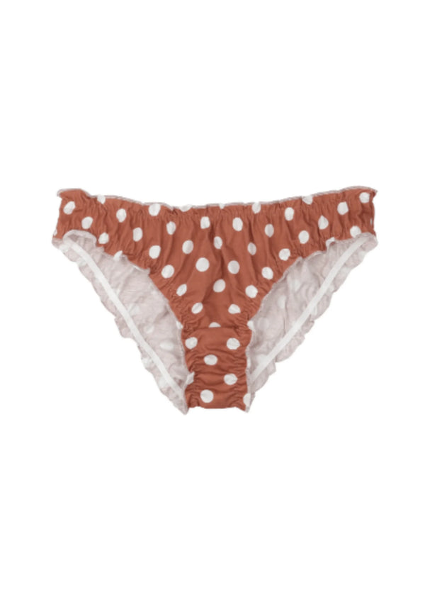 Terracotta Polka Dot Bloomer