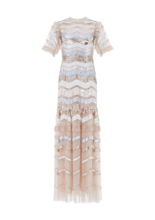 Robe longue Alaska avec des paillettes