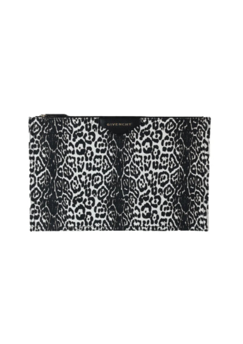 CANVAS PRINTED CLUTCH BAG