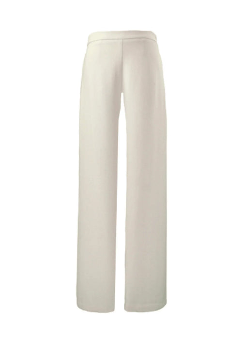 Pantalon à jambes larges beige