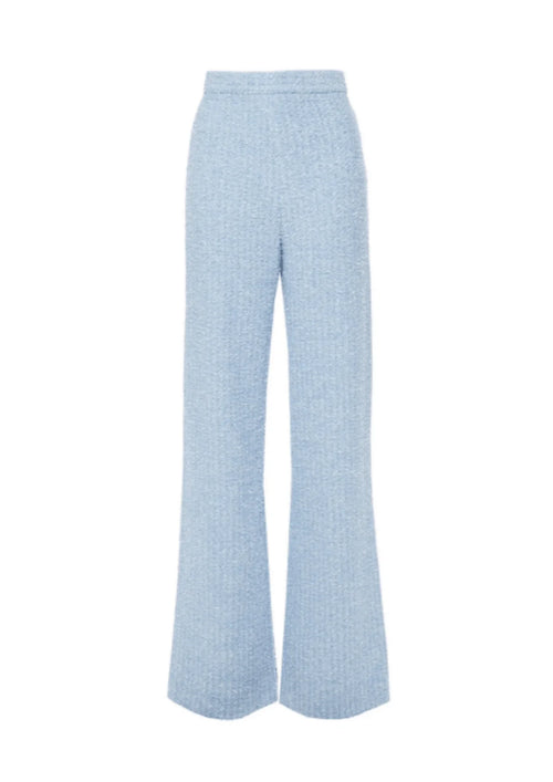 TWEED WIDE LEG PANTS