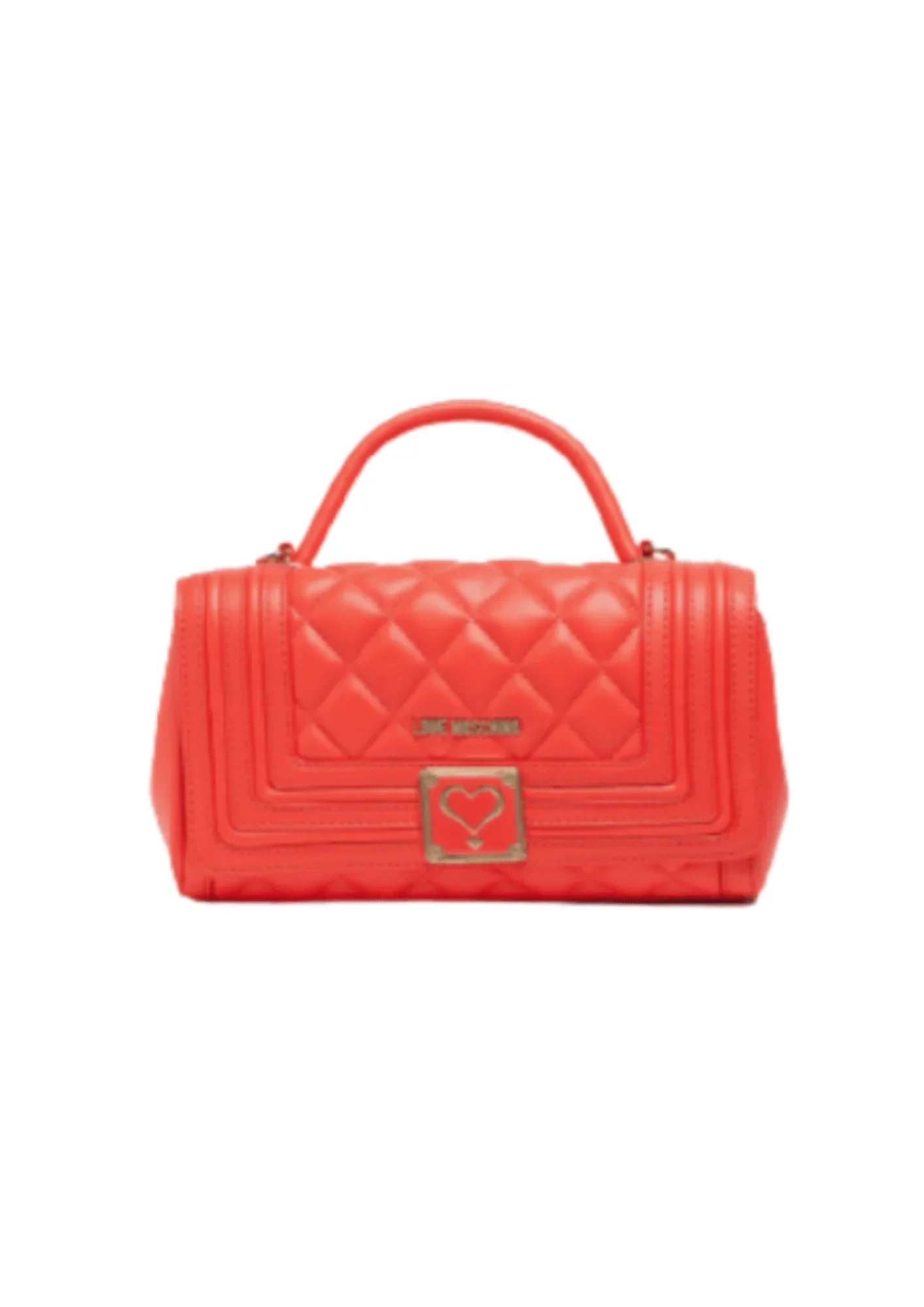 CORAL MARIANA QUILTED HANDBAG