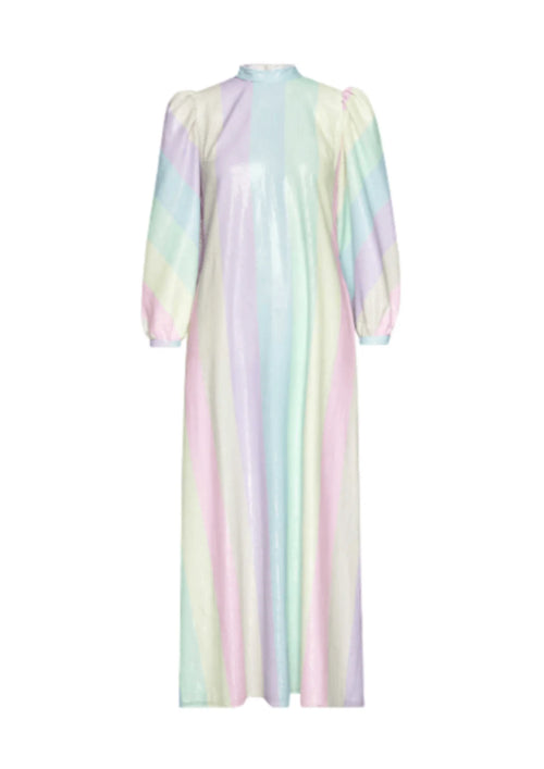 Robe Edie à paillettes pastel