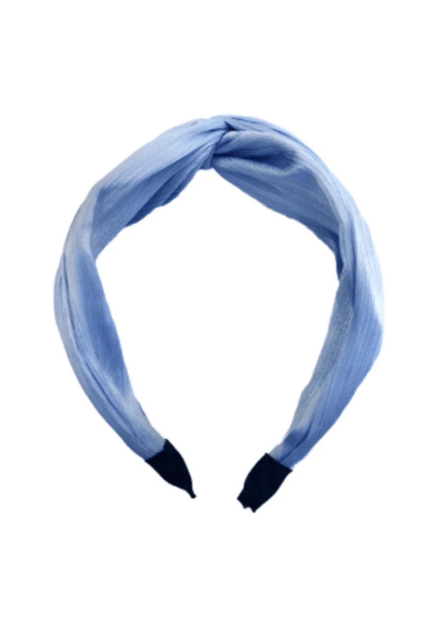 LIGHT BLUE TWIST HEADBAND