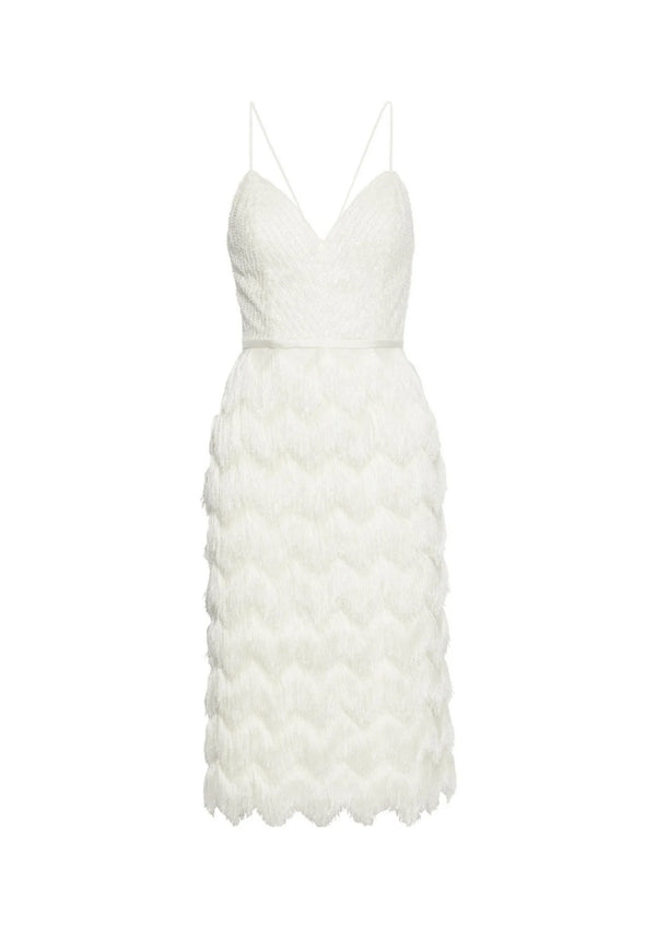 Ryder Franse Midi Kleid