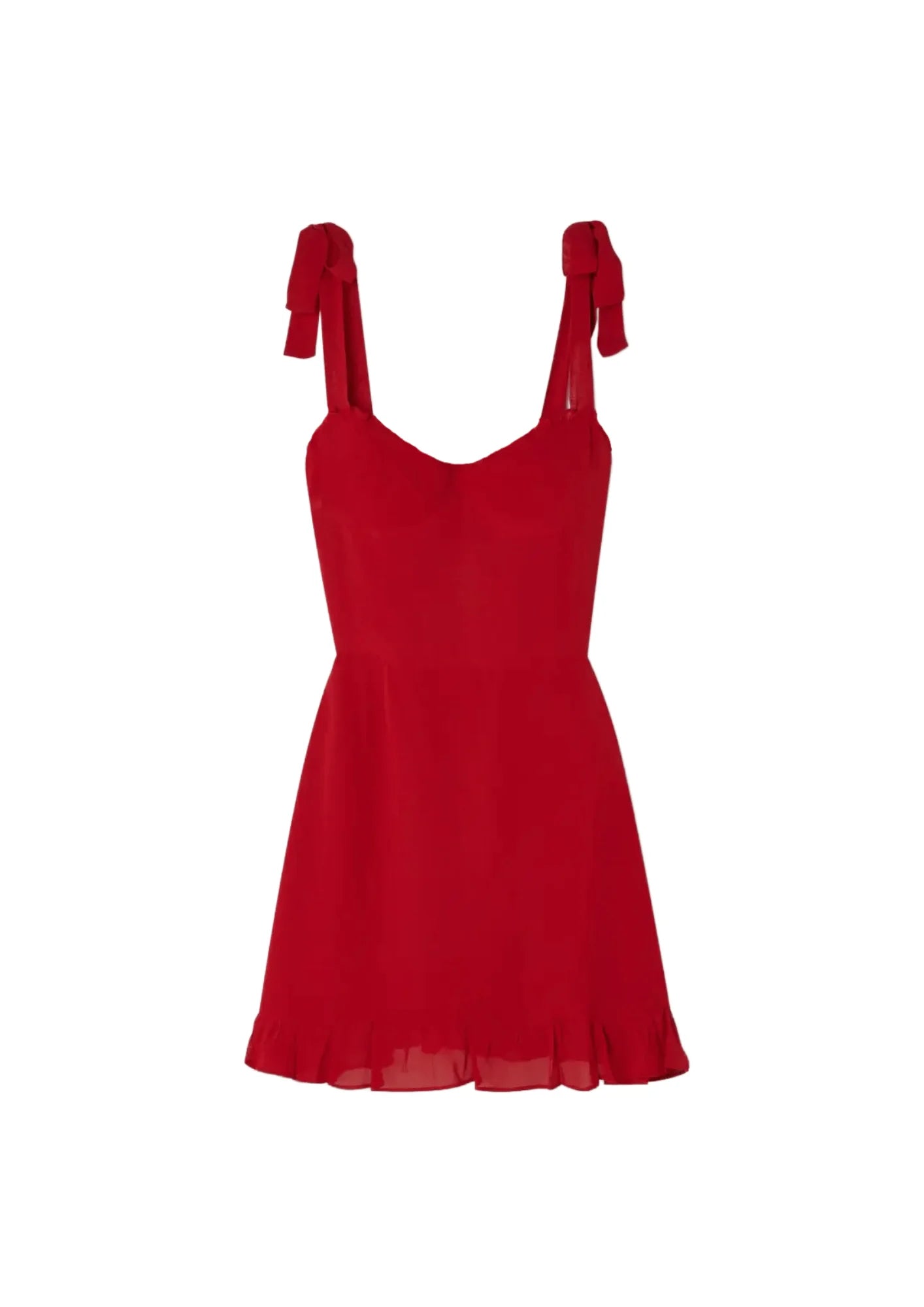 RED NIARA DRESS