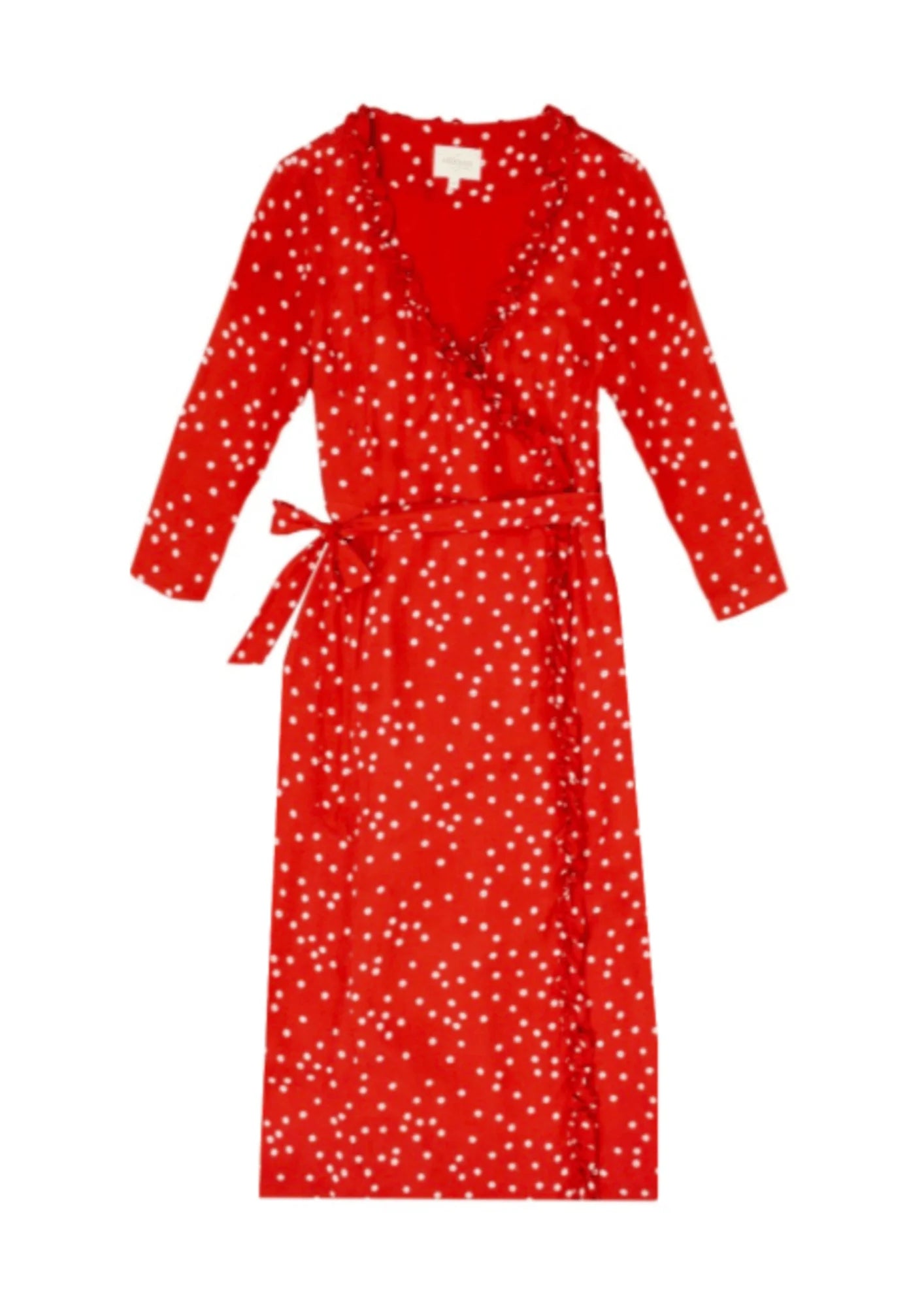 Robe Betty imprimée rouge