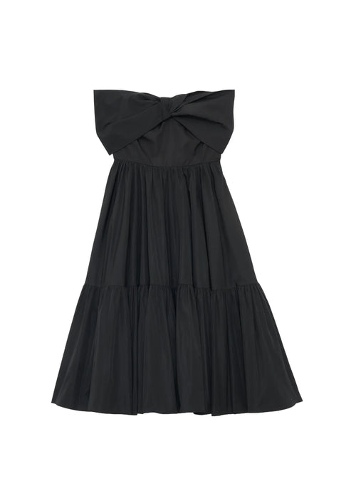 BLACK RIMINI DRESS