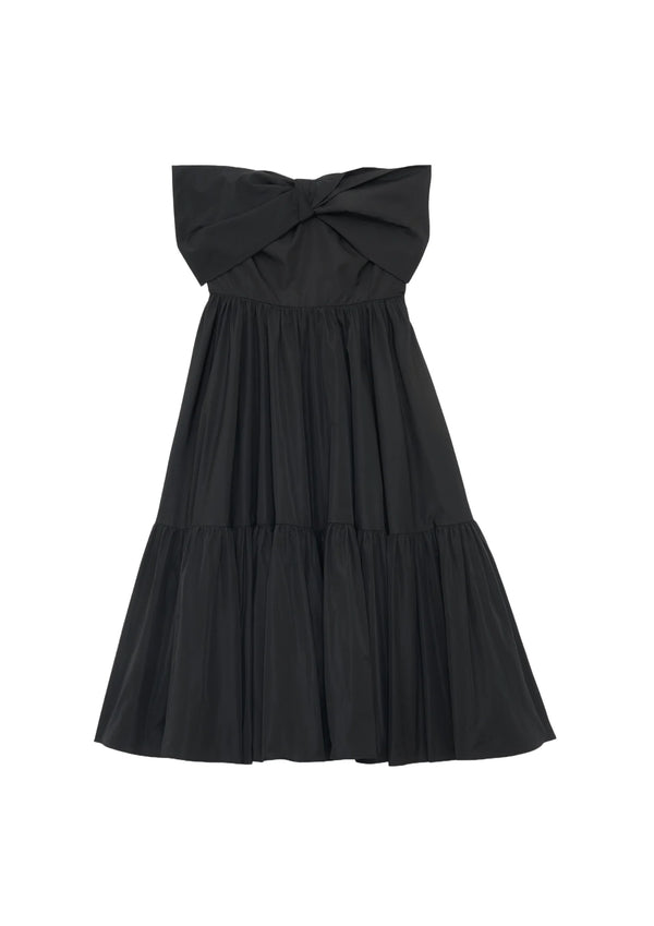 BLACK RIMINI DRESS