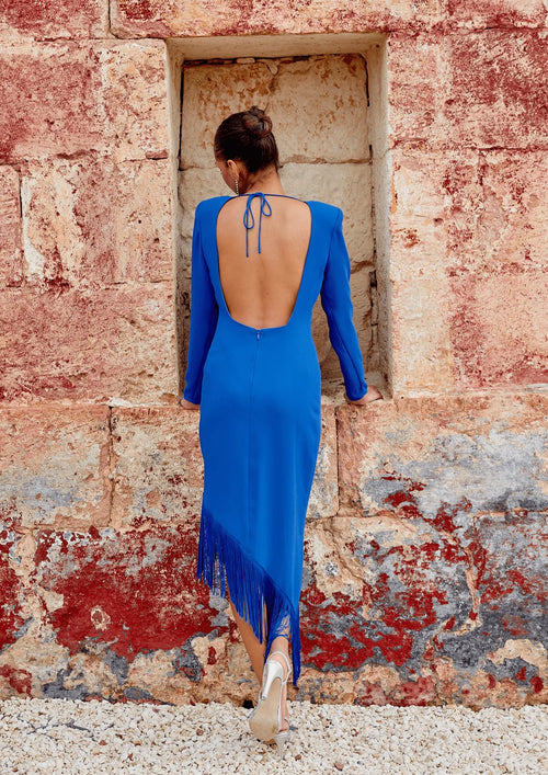 Robe candelaria bleue