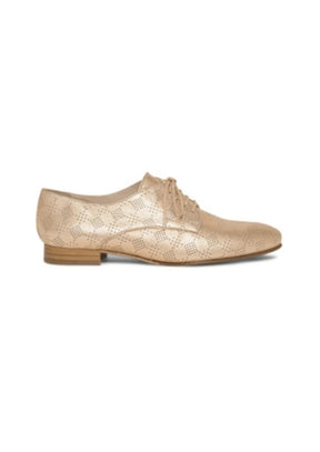 Ziegenlederschuhe in Gold