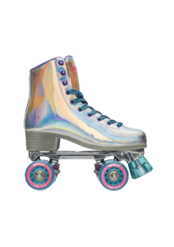 HOLOGRAPHIC ROLLER SKATES