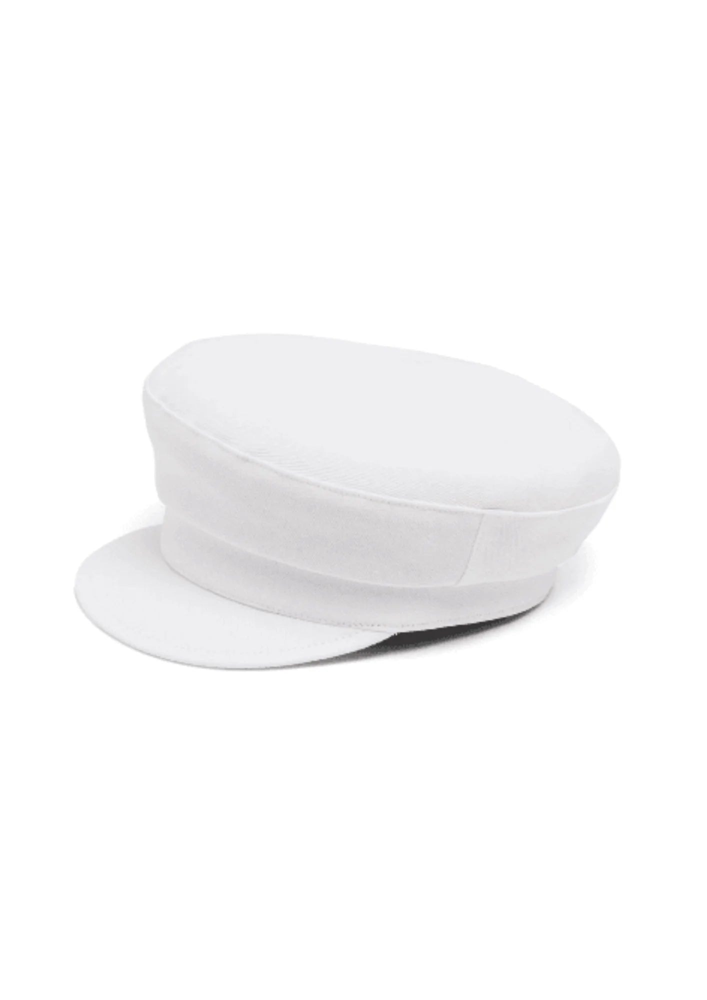 WHITE CANVAS FISHERMAN CAP