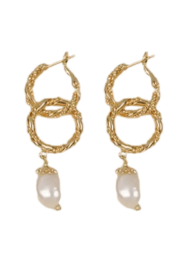 Boucles d'oreilles d'anémone