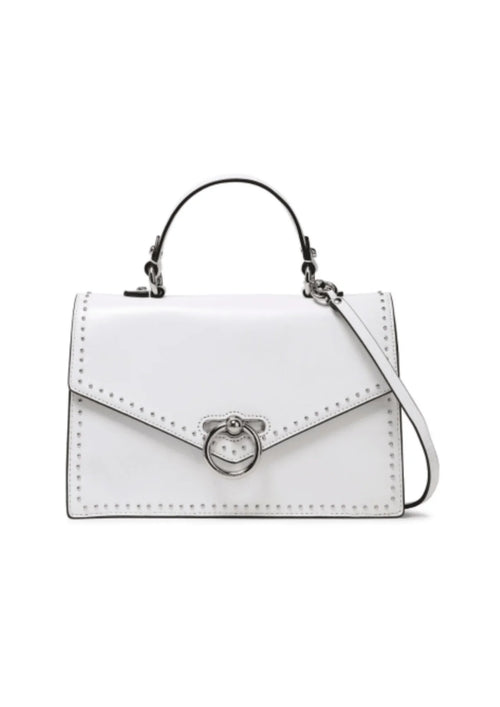 Sac à dos en cuir clouté convertible