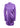 Robe courte en satin violet