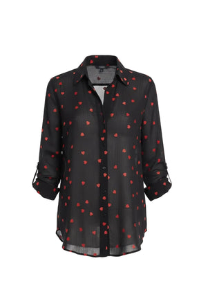 BLACK LAURENT SHIRT