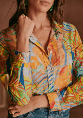 CHEMISE SEZANE X GEOFFROY PIHON PIERRO