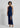 NAVY GEORGINA EVENING DRESS
