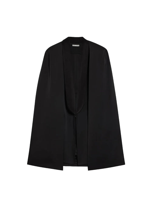 BLACK MERRIE CAPE VEST