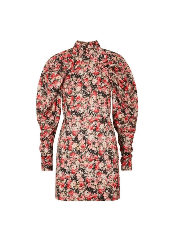 Robe courte fleurie Kim