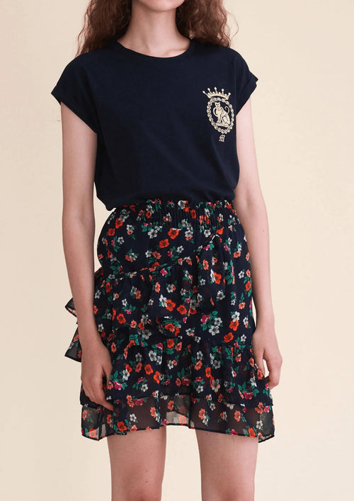 JOLANTI FLORAL MINI SKIRT
