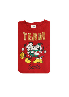 DISNEY TEAM SANTA JUMPER