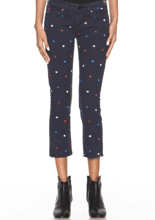 DEACON STICROIDERED JEANS
