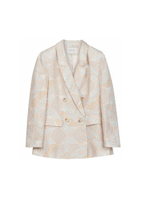 BLAZER À IMPRIMÉS PASTEL