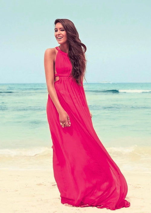 Robe longue fuchsia Wiki