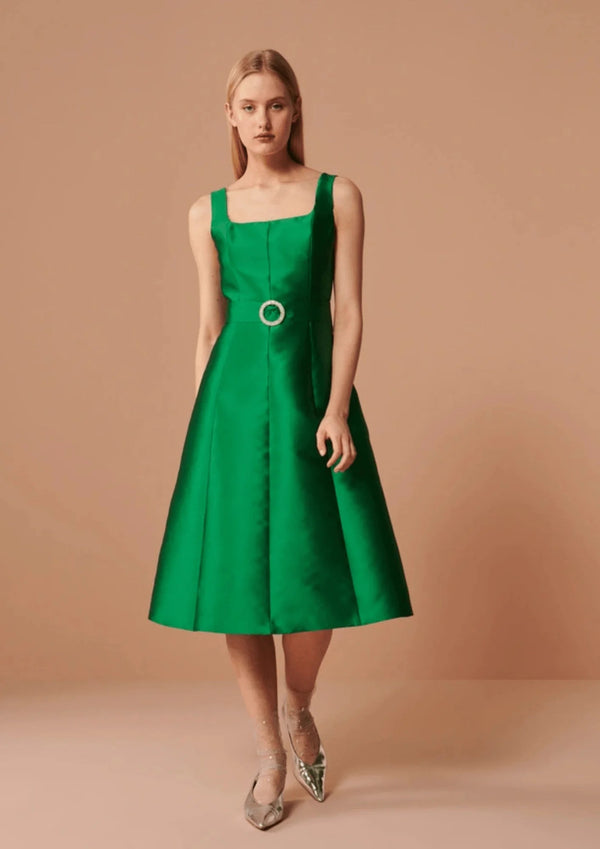 GREEN REGINA DRESS