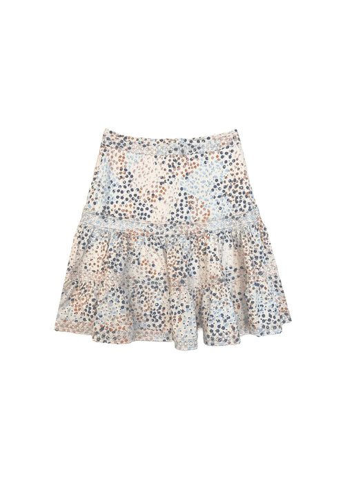 MULTICOLORED MINI SKIRT