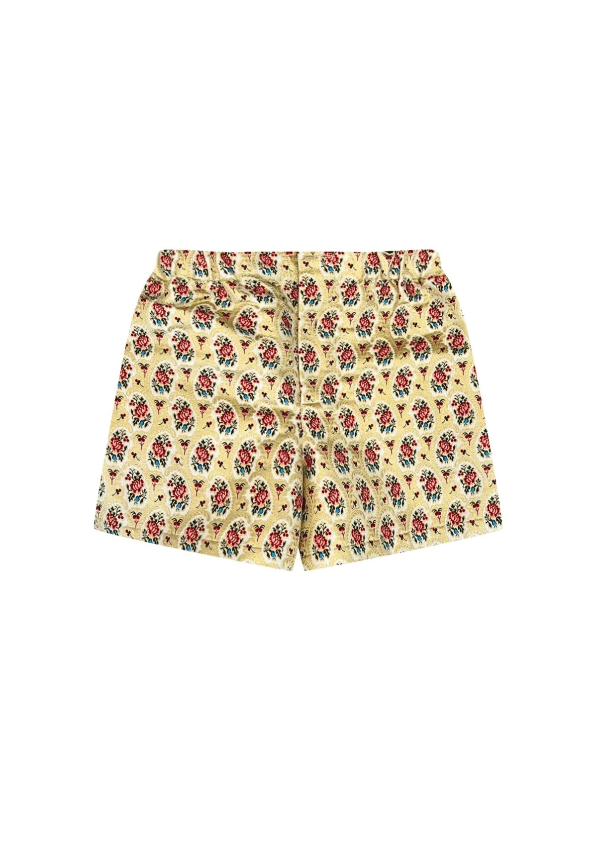FLORAL JACQUARD SHORTS