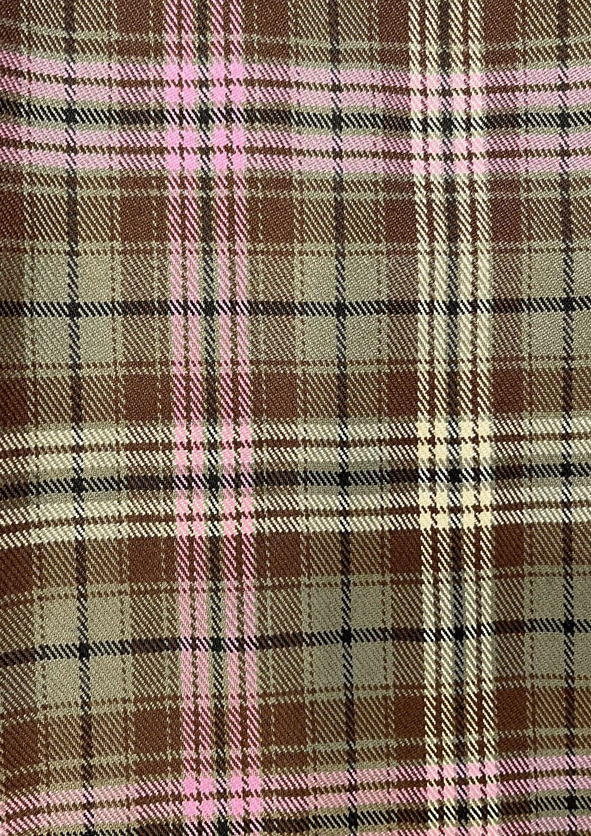 PINK CHECKERED TROUSERS